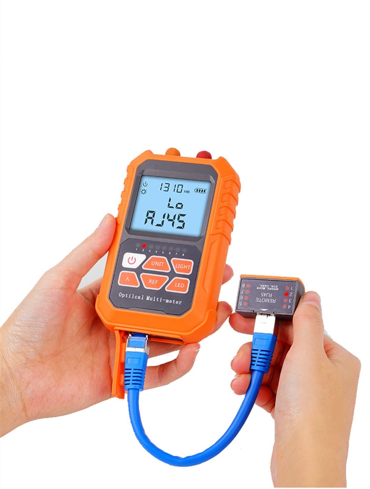 3In1 Medidor de potencia óptica Visual Localizador fallas en red Testador fibra, 10MW con visuales 10 km