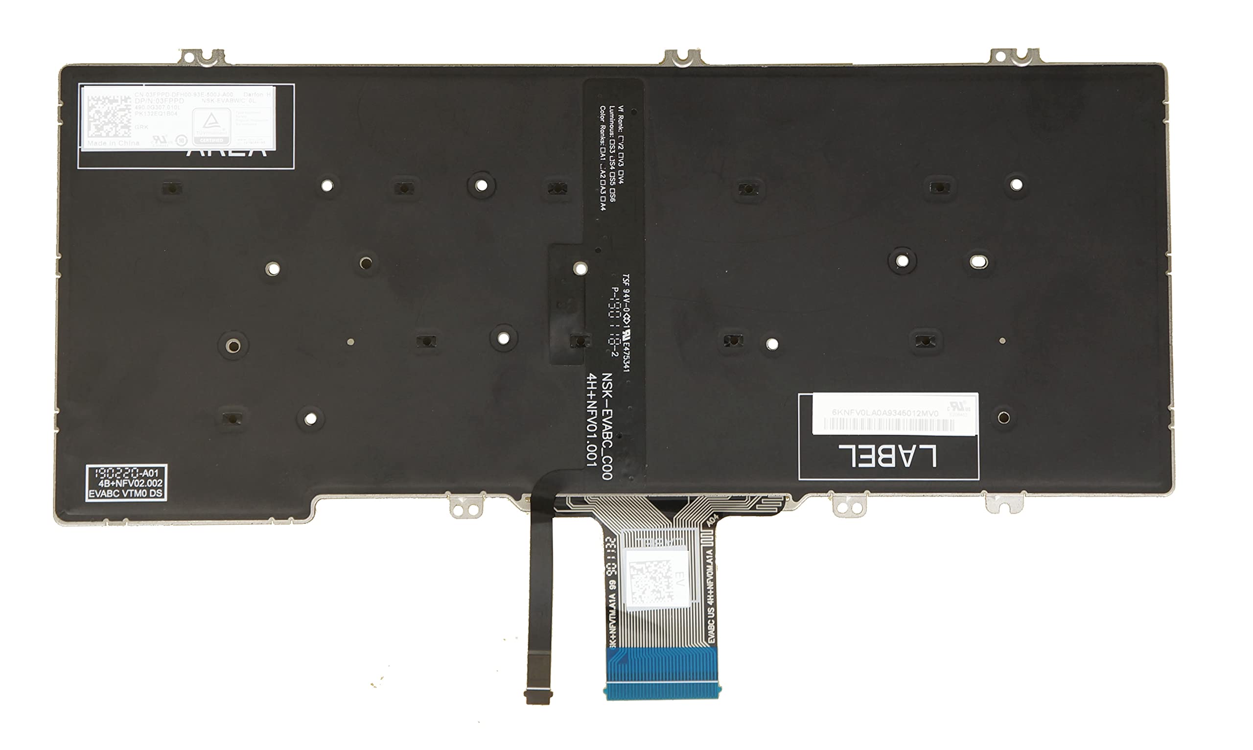 Amazon.com: Laptop Replacement Keyboard for Dell Latitude 5300
