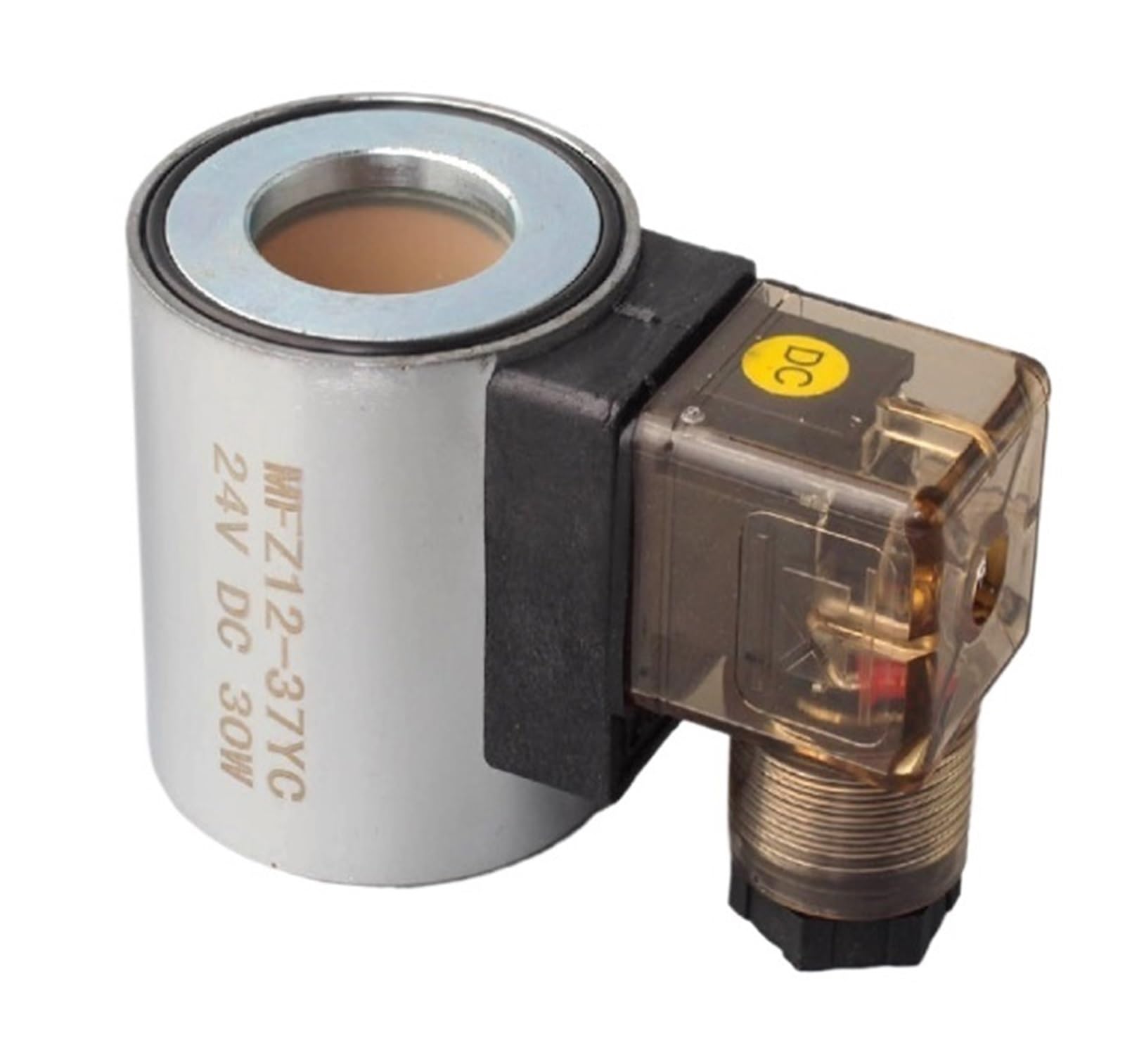ZVQYSGIW Solenoid valve coil MFB12-37YC/ MFZ8-50YC 220V/110V/24V/12V Hole Diameter 23MM(DC24V)