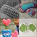 Aluminio Ganchillo Gancho Set (10 piezas) - 35cm (14 inches) 10 Multicolor...