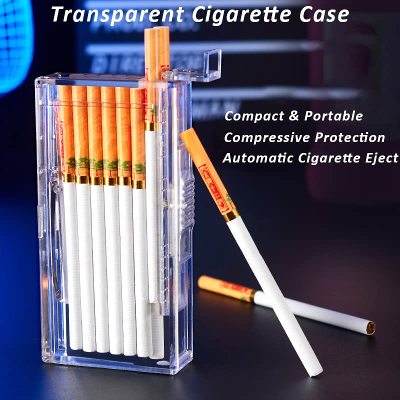 100 cigarette holder Amazon.com: Pocket Cigarette Case/Box for 100's Cigarette Portable  Transparent Cigarette Box Can Hold 20pcs Slim Cigarettes (I'm Fine,  Transparent White) : Health & Household