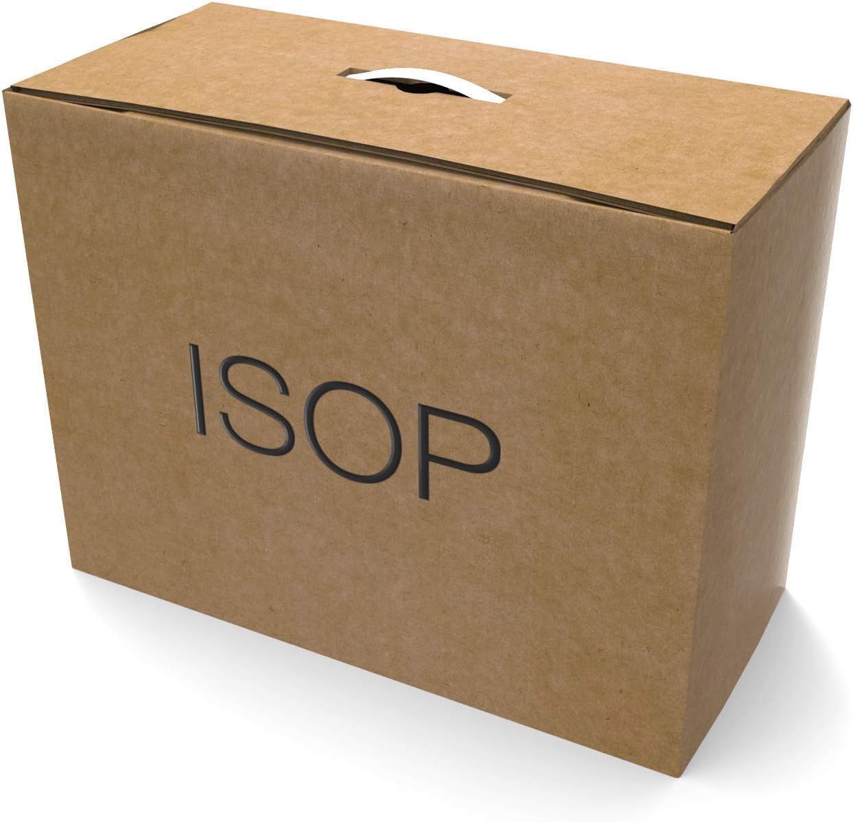 ISOP Rope Ladder 8 ft (2.5 m) for Tree House Climbing - Comes with Spring Hooks – Compact Exercise Rope Ladders – Outdoor/Indoor Climbing Ladder for Kids & Swing Set