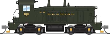 Broadway Limited 9310 EMD NW2 Switcher, RDG 100, Green & Yellow, Paragon4 Sound/DC/DCC, N Scale