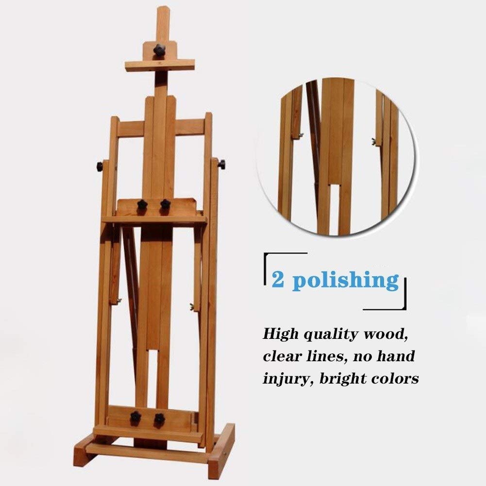 Caballete ajustable para exhibición de obras de arte y pintura, diseño portátil y resistente para artistas y artesanos