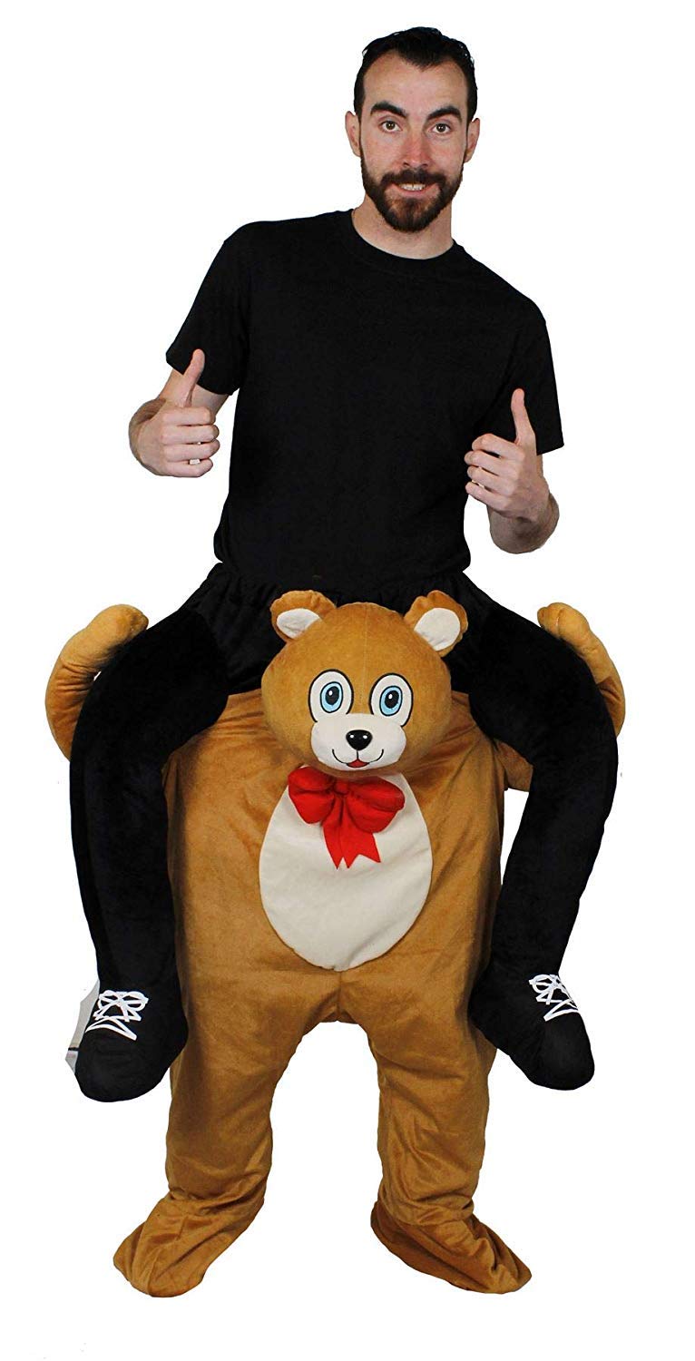 Buy Teddy Bear Costume Adults Fancy Dress Fairy Tale Pick Me Up Ride