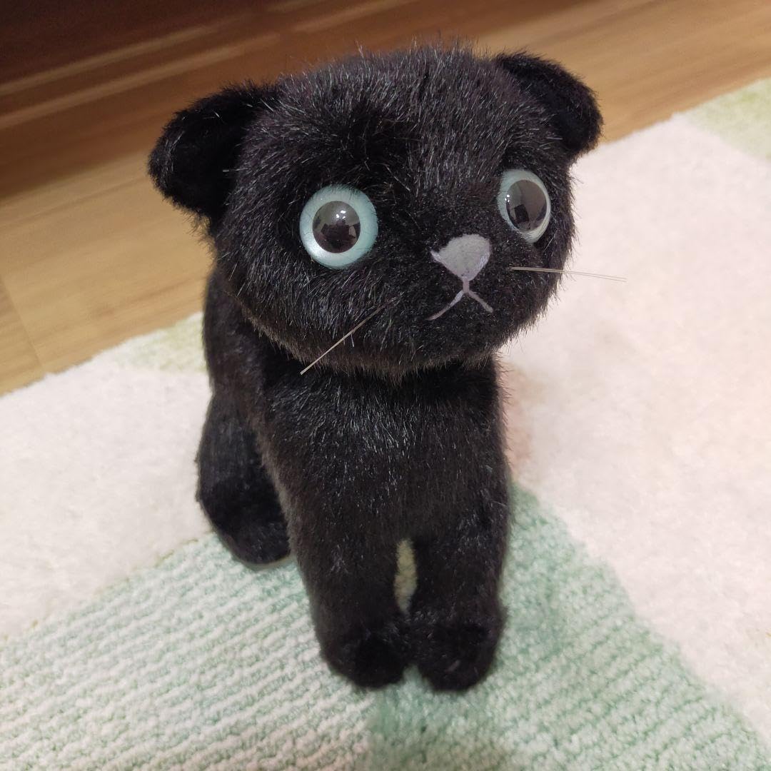 Amazon.co.jp: カドリー 黒猫 ドロップス クロ ねこ ネコ ぬいぐるみ