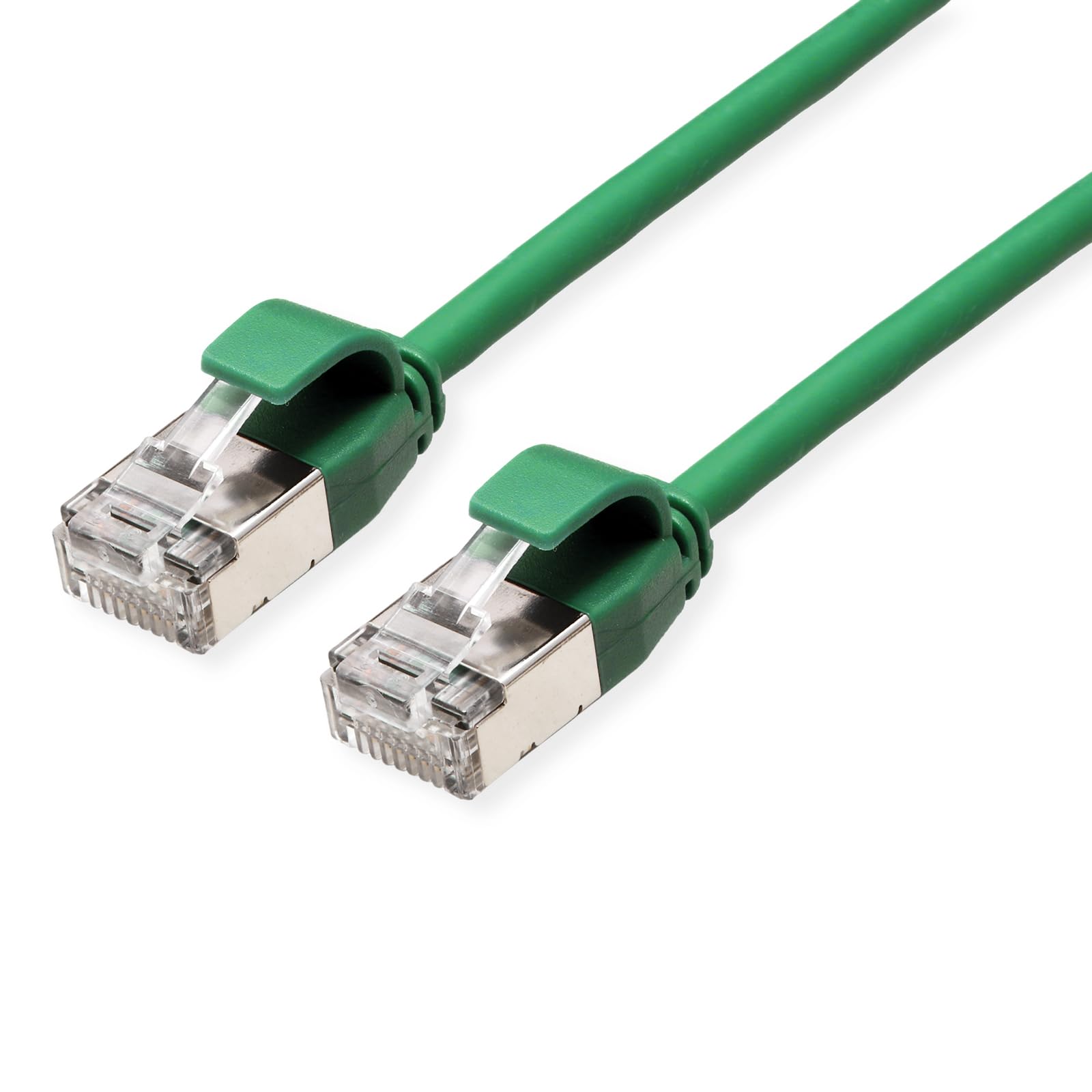 ROLINE Patchkabel Kat.6A 0,3m grün