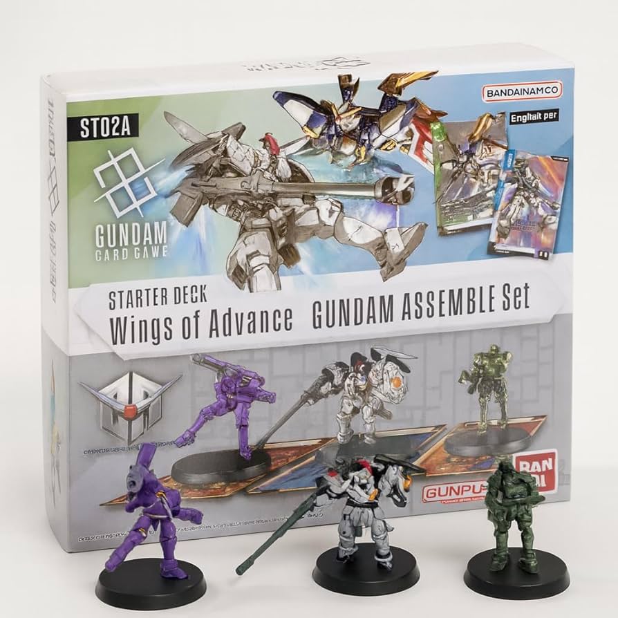 Amazon.com: BANDAI Gundam Card Game Assemble Starter Set - Wings