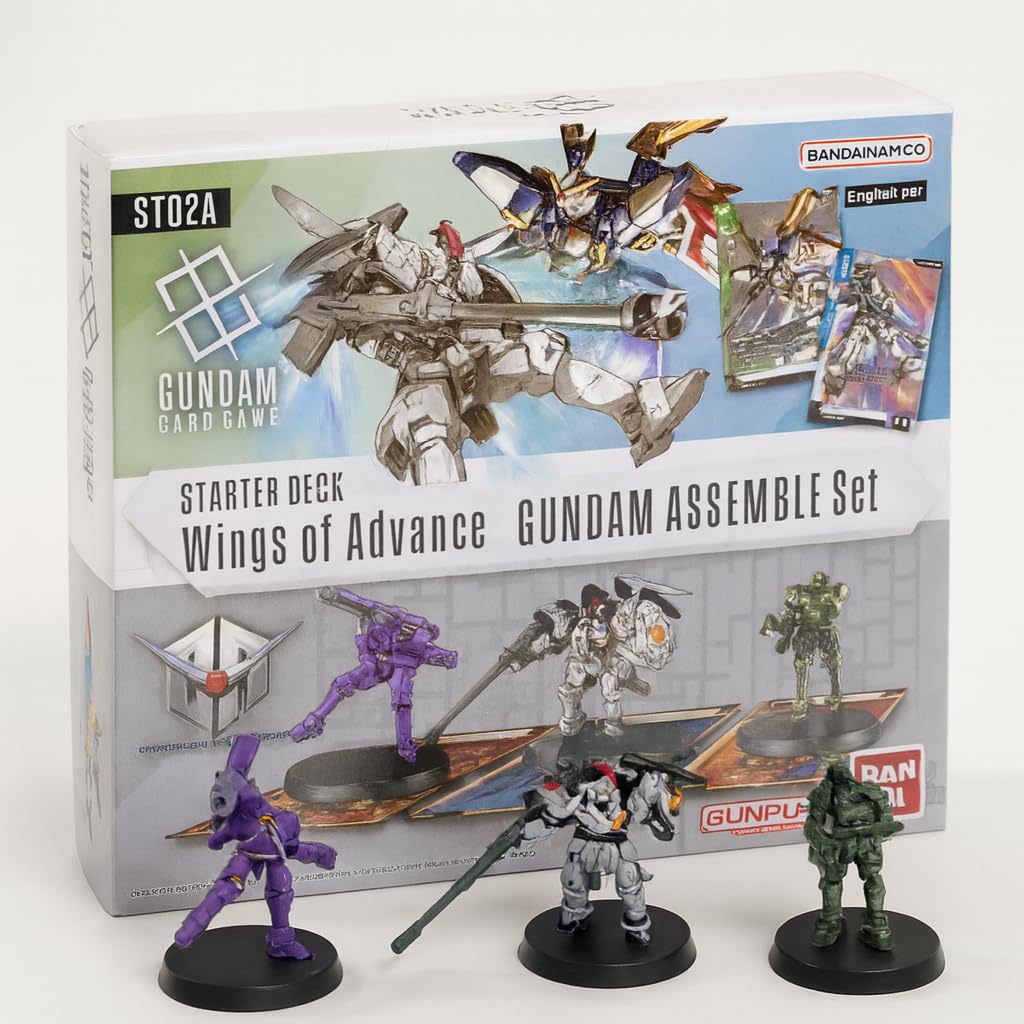 Amazon.com: Gundam Card Game Assemble Starter Set - Wings of