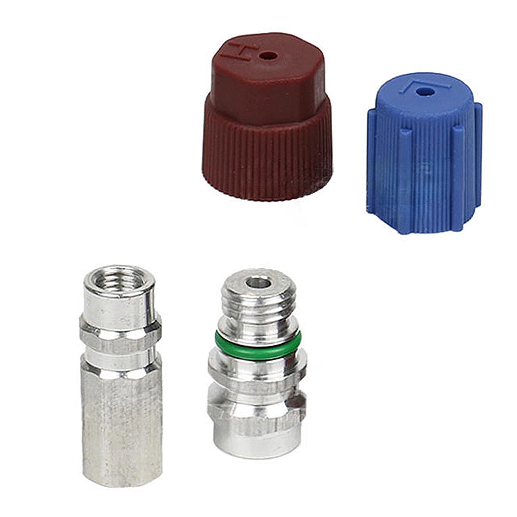 10 Tappi Per Aria Condizionato Auto - Universali Per Refrigerante R134A | Antipolvere E Anticorrosione - Foto 2