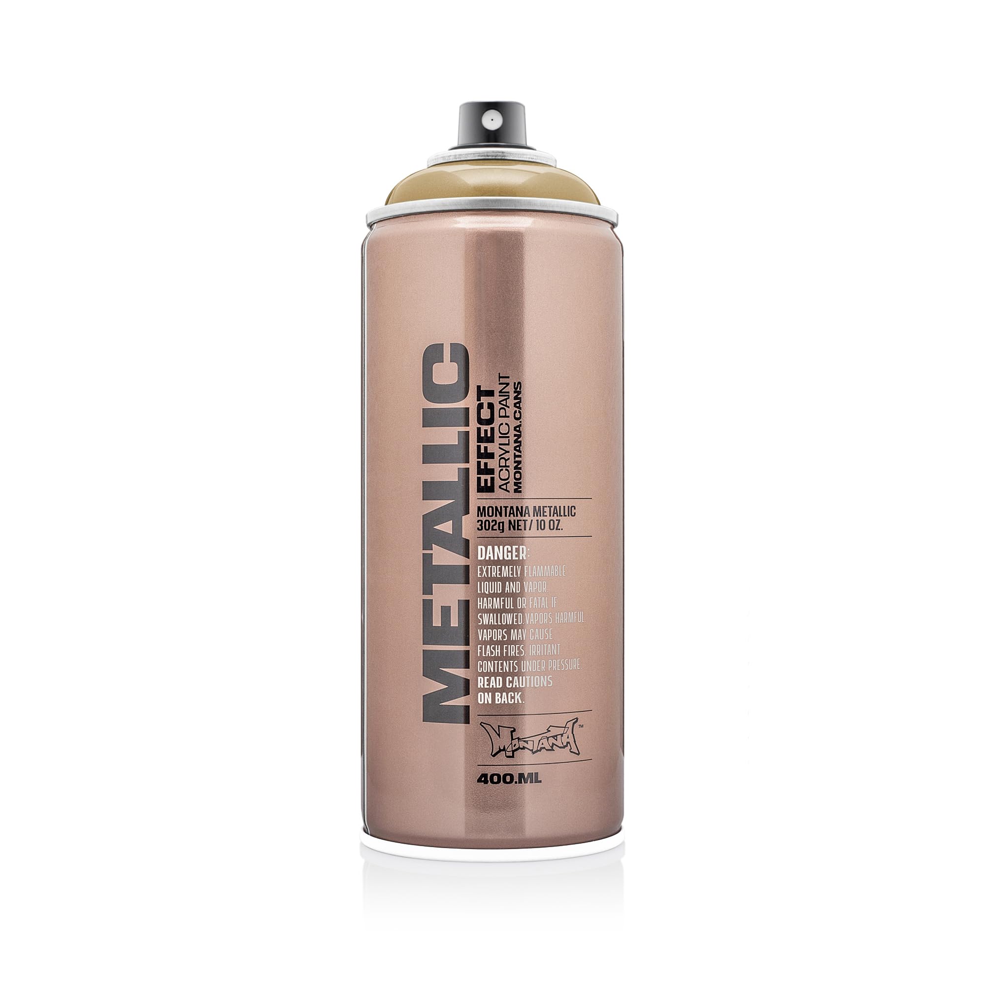 Montana Cans Montana EFFECT 400 ml Metallic Color, Gold Spray Paint, 13.53 Fl Oz (Pack of 1)