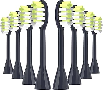 One Series Replacement Toothbrush Heads Pisonicleara Compatible with sonicare Philips One Series BH1022/03 HY1100/02 HY1102 (8-pc) Battery Brush, Mango Snow White Travel Refill (one-Blue)