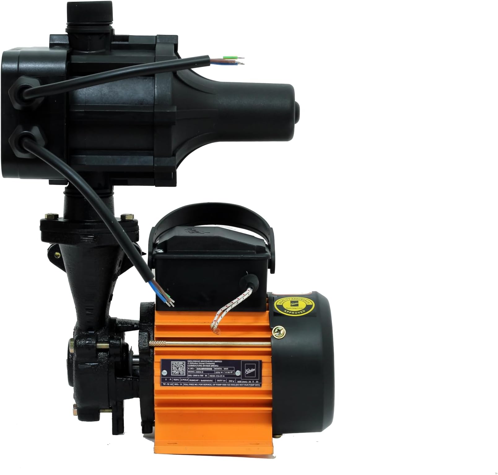Kirloskar 0.5hp pressure booster pump | 0.5hp with automatic pump controller |water pump 0.5hp | Pressure pump