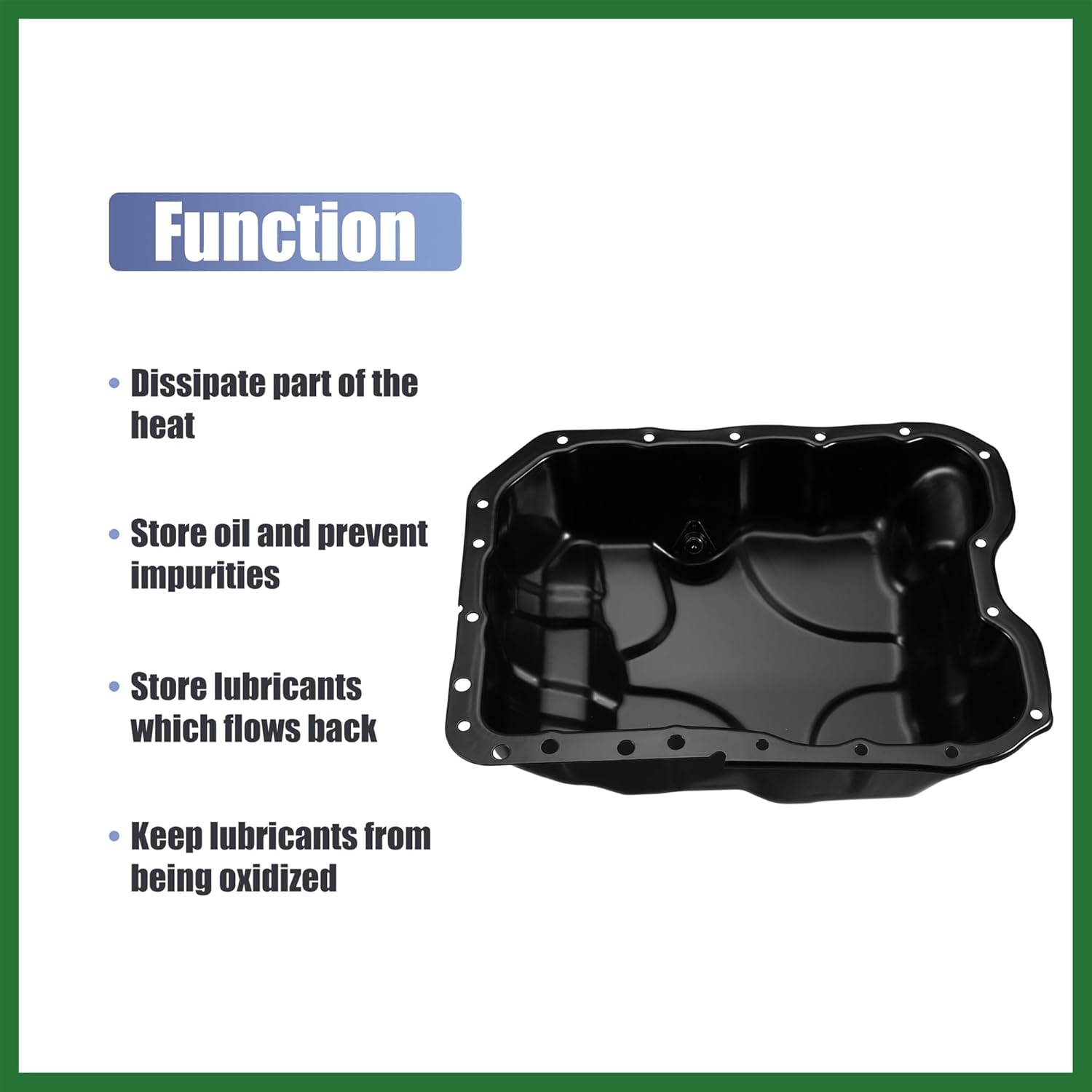 Motoforti Engine Oil Pan Replacement No.5047566AA for Chrysler 200 2015-2017 for Fiat 500X 2016-2018 Long-lasting