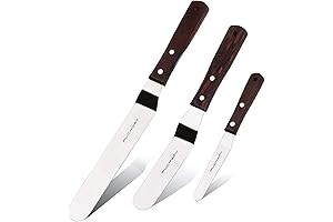 Offset Cake Icing Spatula Set of 3