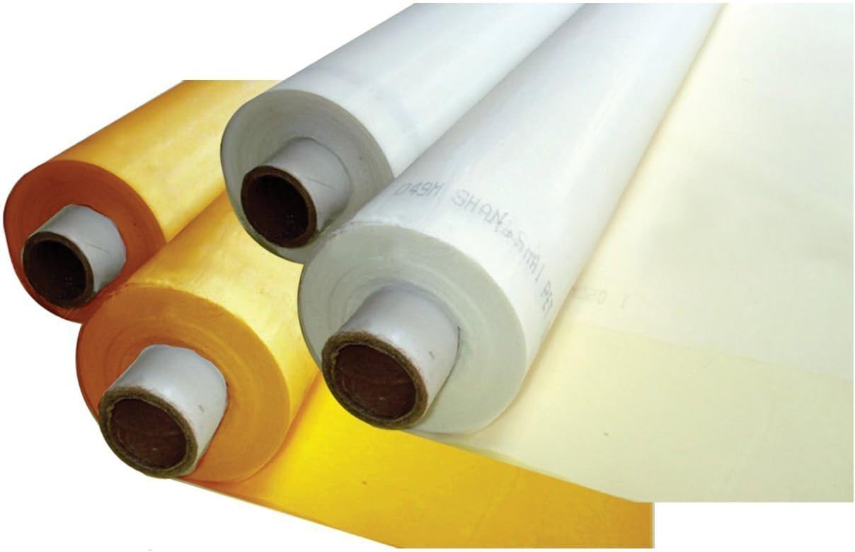 10 yards Screen Printing Mesh Fabric 200 mesh(80T)yellow Silk Stencil Printing