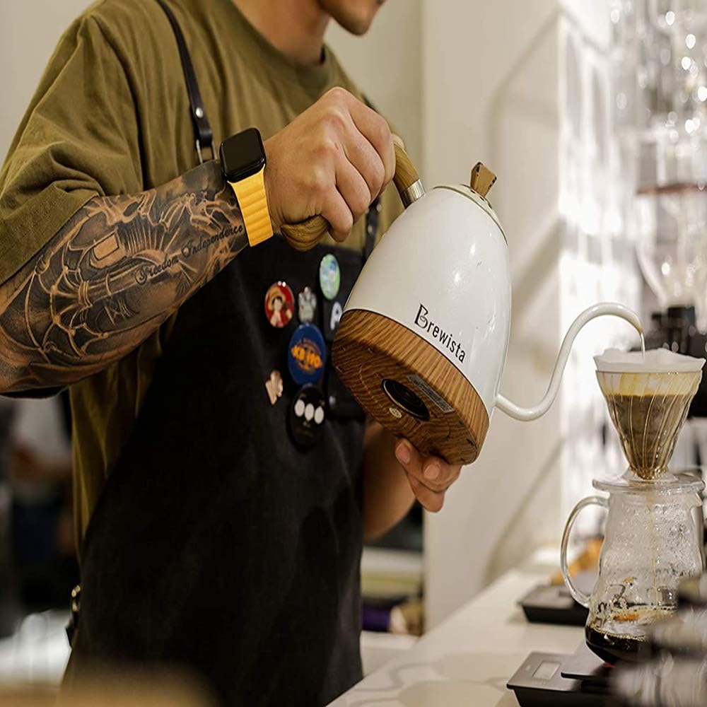 INI Compatible with Apple Watch Band 49mm 46mm 45mm 44mm 42mm 41mm 40mm 38mm - Adjustable Leather Strap with Magnetic Closure System for iWatch Series 10 Ultra 2 Ultra/9/8/7/SE/6/5/4/3/2/1 - Pineapple - Image 5