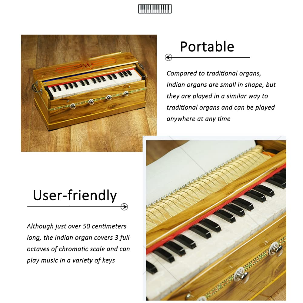 Amazon | インドのピアノキーボードハーモニウムプロフェッショナル