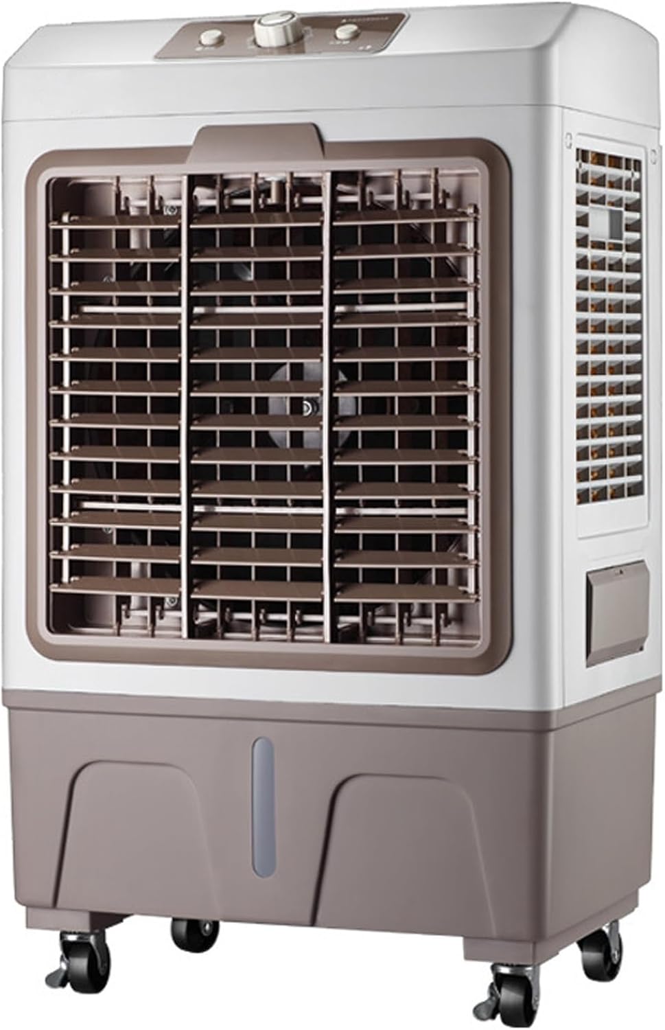 Portable Evaporative Air Cooler for Outdoor Use, 3 Speeds Cooling Fan with 2 Ice Box, 35L Large Water Tank, 4 Universal Wheel, Powerful Motor for Efficient Cooling (Size : 150w)