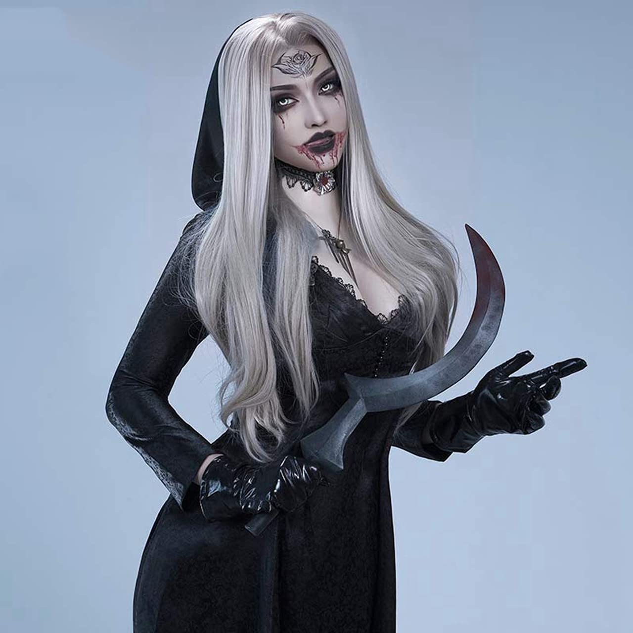 Amazon.co.jp: Danielaのフルセットのコスプレ 衣装 Evil