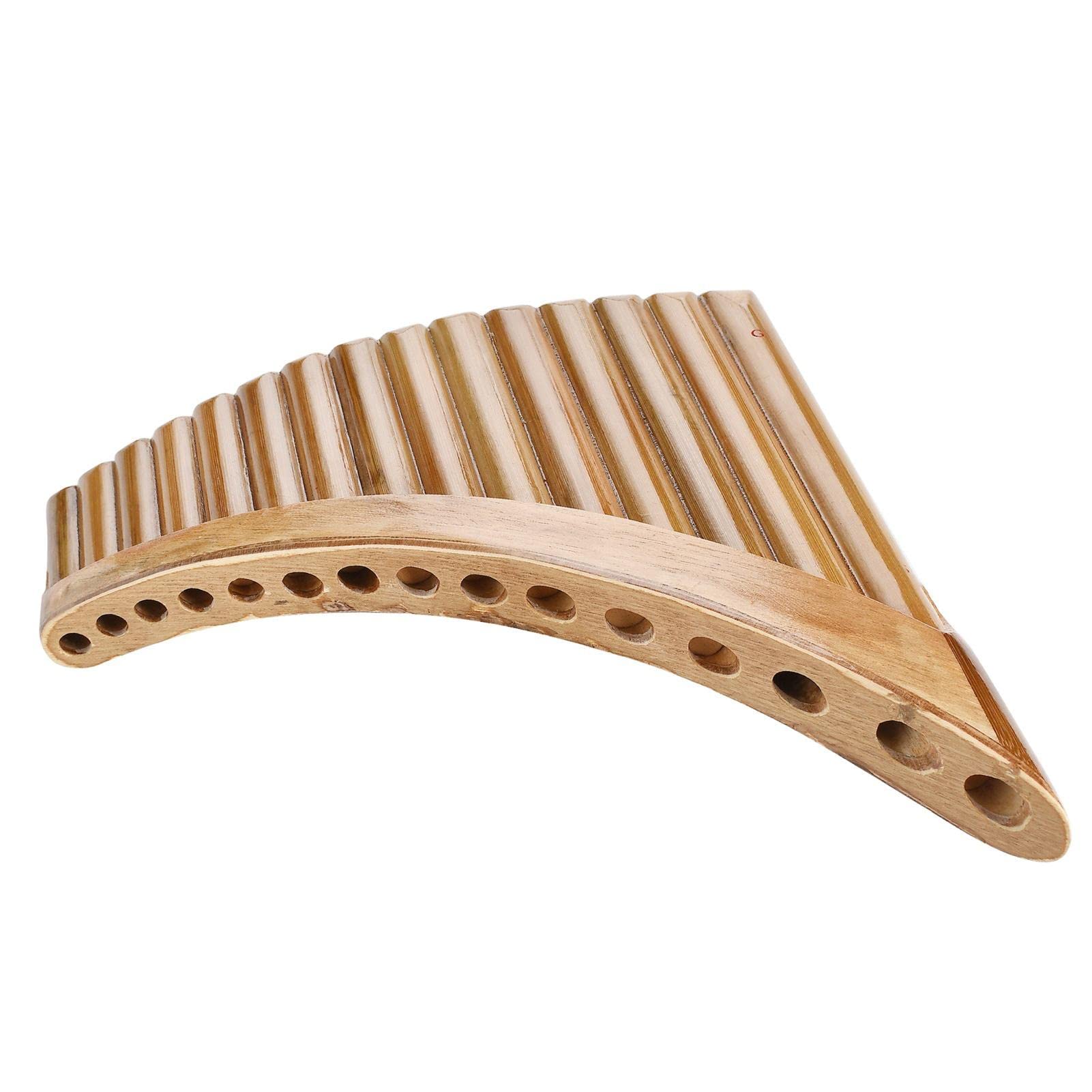 Flûte à pan en Bambou à 15 Tubes - Clé en Sol - Musique Traditionnel Chinois - Musique Traditionnel - Flûte à Main Gauche/Droite - Instrument à Vent en Bois | Chinois - Musique Traditionnel - Flûte à Main Gauche/Droite - Instrument à Vent en Bois