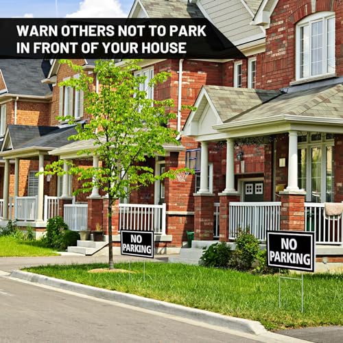 Panneau No Parking extérieur étanche pour bloquer les voitures dans la cour