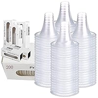 Vista 1 de 200 fundas para termómetro de oído, tapas de repuesto para filtros de lente, cubiertas de sonda de termómetro compatibles con todos los modelos
