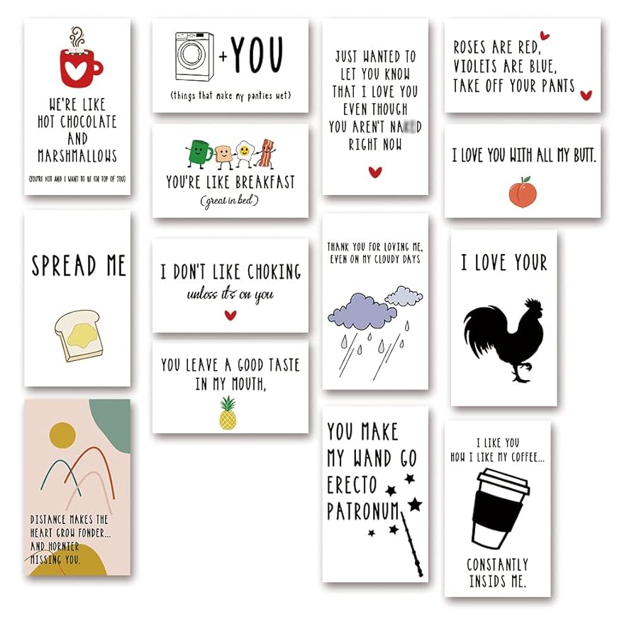 amazon-com-shiel-even-14-pcs-funny-mini-love-notes-cards-anniversary-cards-with-envelopes-for-valentines-day-him-her-husband-wife-boyfriend-girlfriend-lunch-box-notes-card-dlm082-office-products for Free Printable Love Notes For Husband Amazon.com : SHIEL-EVEN 14 Pcs Funny Mini Love Notes Cards Anniversary Cards with Envelopes, for Valentines Day Him Her Husband Wife Boyfriend Girlfriend, Lunch Box Notes Card (DLM082) : Office Products for Free Printable Love Notes For Husband