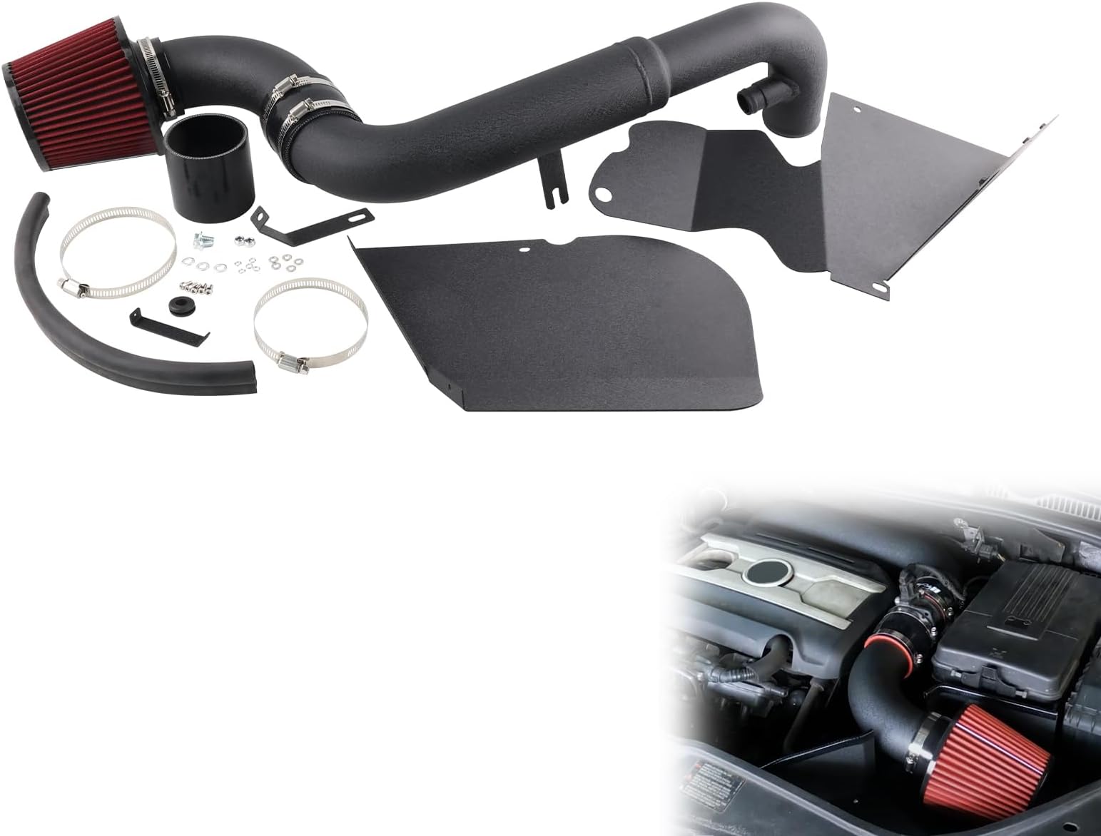 Cold Air Intake Kit - Compatible with VW Golf GTI (MK6)
