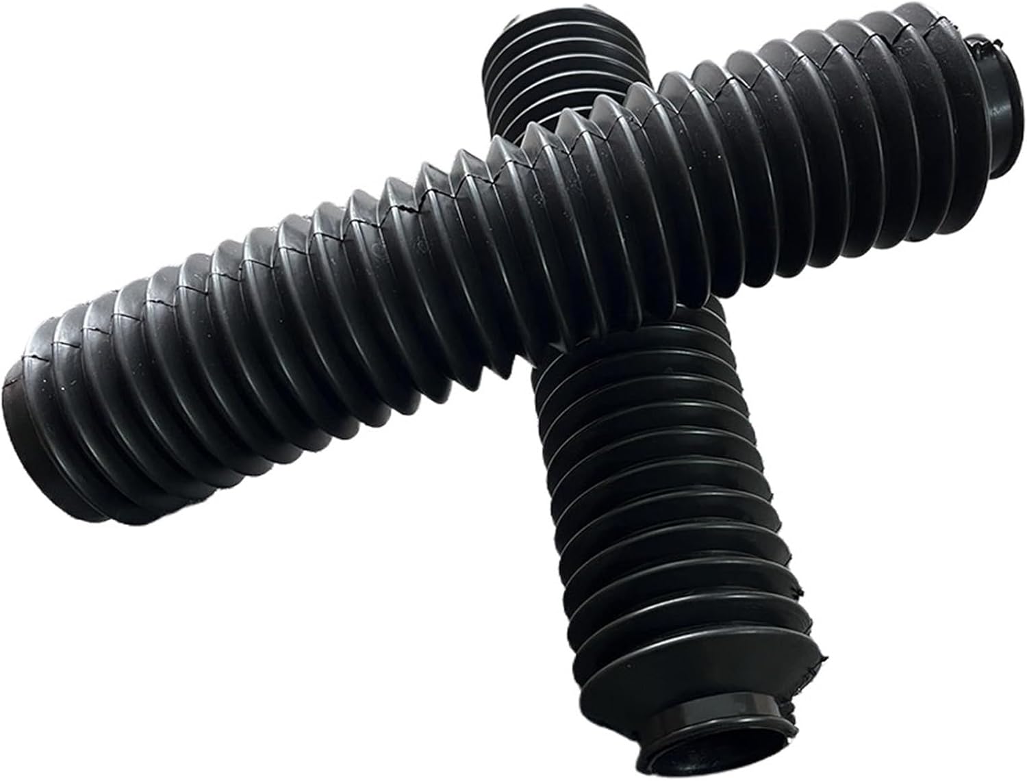 Motorcycle Front Shock Covers Universal Motorcycle Front Rubber Fork Boots Fit for Honda CR CRF XR 150 230 F 250 250F 250R 300 450 450 F 450R CRF250F(N0341a-Red)