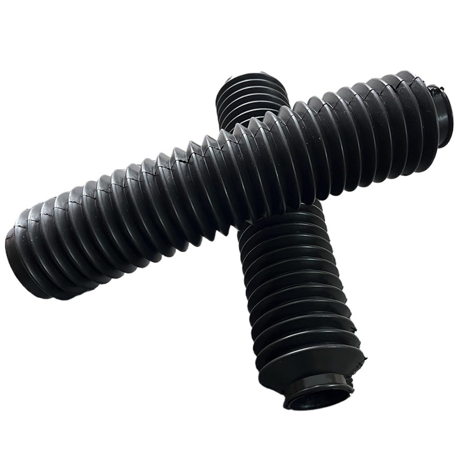 Osłony widelca motocyklowego Widelce motocyklowe Uniwersalne gumowe osłony przedniego widelca motocyklowego pasujące do HONDA CR CRF XR 150 230 F 250 250F 250R 300 450 450 F 450R CRF250F(N0341a-Black)