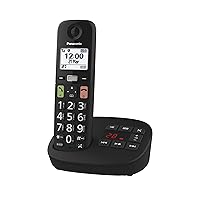 Panasonic KX-TGU130EXB Telefono Cordless Digitale con Segreteria Telefonica
