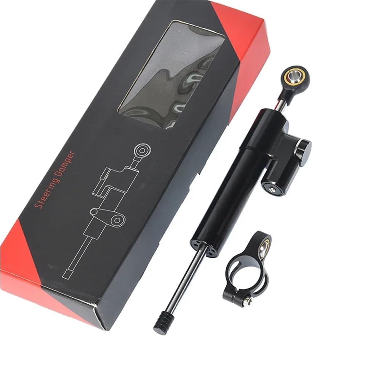CNC Stabilizzatore Ammortizzatore Sterzo Moto per Yamaha YZF-R6 YZFR6 YZF R6 2006-2015 Ammortizzatori Stabilizza Barra di Controllo Staffa di Montaggio Ammortizzatore sterzo