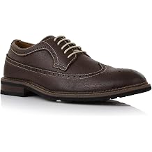 Ferro Aldo Mens Vintage Wingtip Dress Shoes Collection | Classic Longwing Blucher & Spectator Oxford Styles