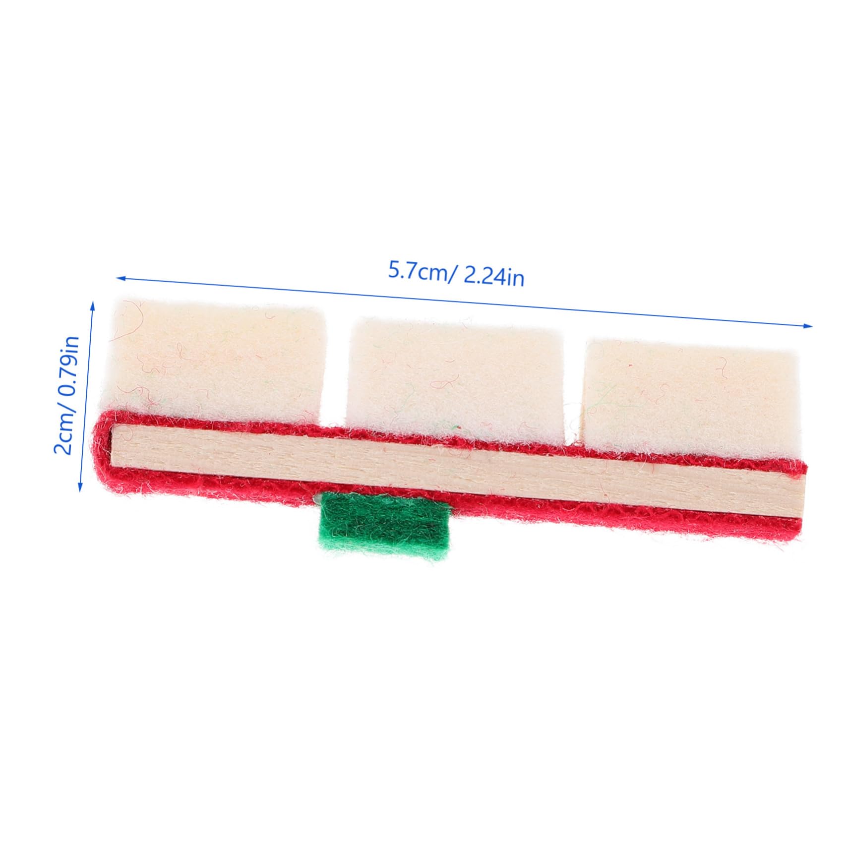 BESPORTBLE 2Pcs Piano Sound Felt Maintenance Accessories for Piano Care Durable and Lightweight for Home and Use