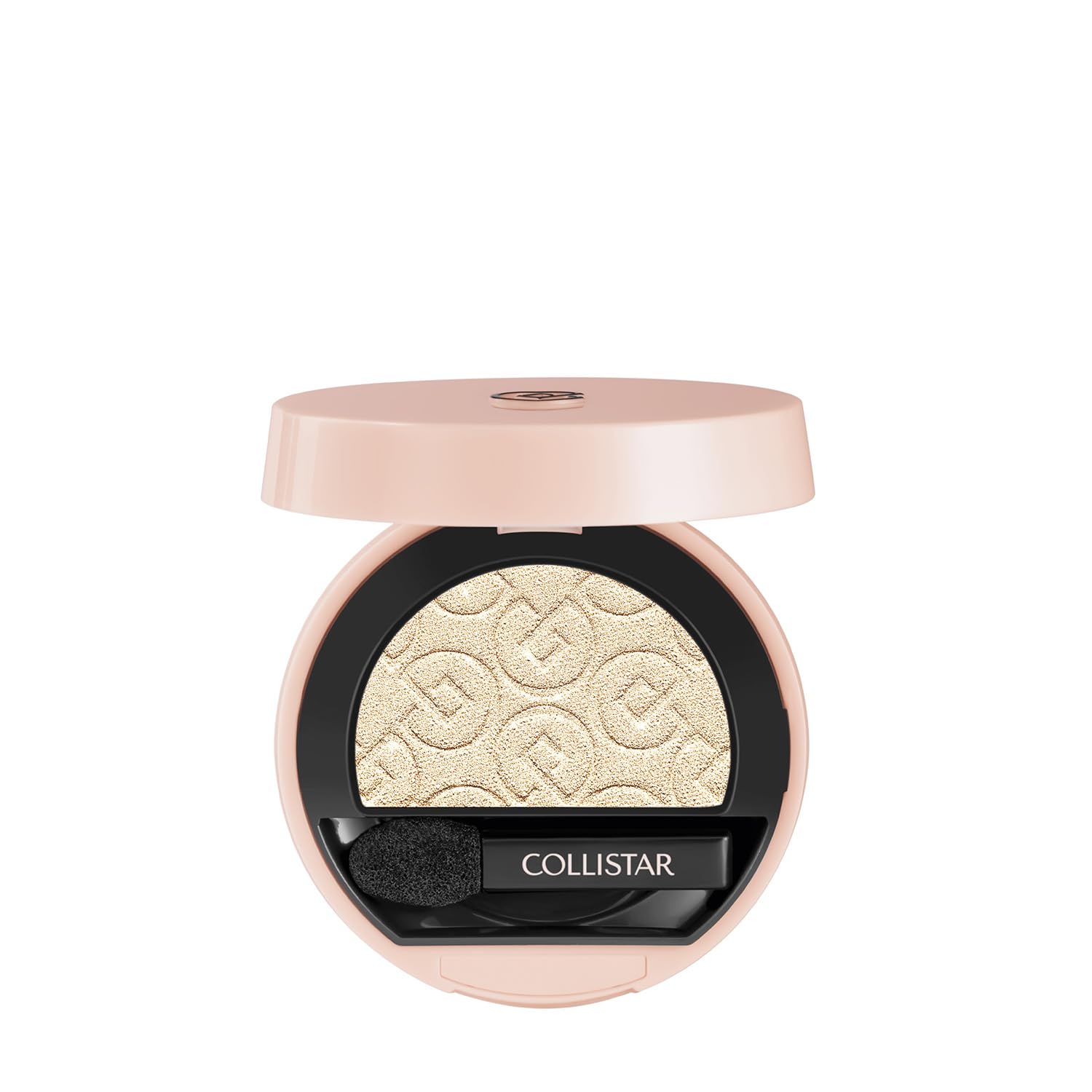 Collistar Flawless Compact Eyeshadow Long Lasting Eye Makeup Soft Texture and Multi Finish Easy to Fade 500 Ivory Satin 3g
