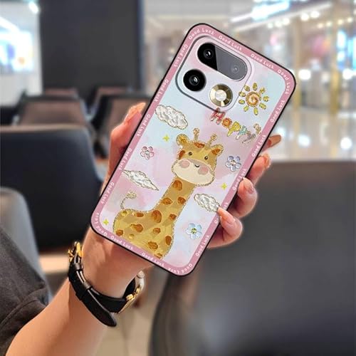 Phone Case Compatible with OPPO Realme16 Pro, Protective Animals Dirt-resistant Waterproof TPU Full wrap Anti-knock Anti-dust De