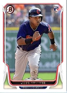 2014 Bowman Baseball Rookie Card #176 Jose Ramirez MINT