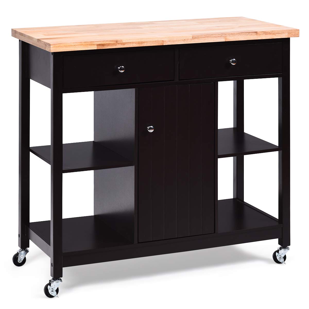 Buy Giantex Kitchen Island on Wheels Kitchen Carts with Storage and