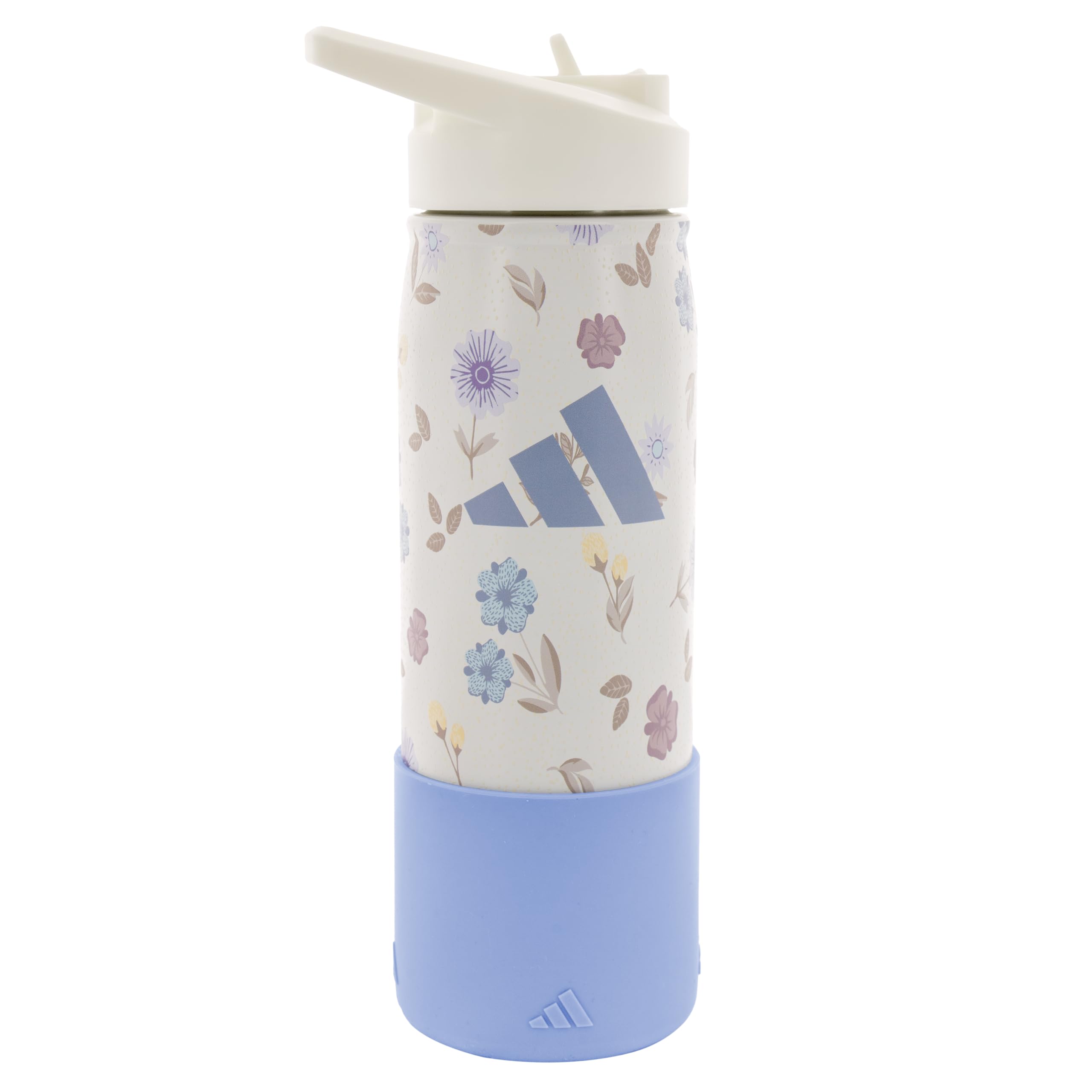 adidas Straw Lid Metal Water Bottle 600 mL