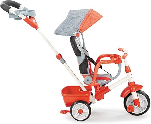 Miniatura 2 de Little Tikes triciclo 5 en 1 de lujoso reclinable relajante color rojo