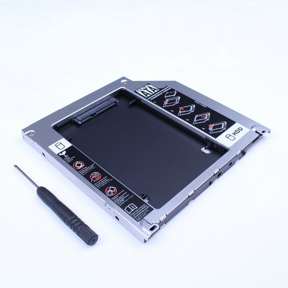 defantech SATA Hard Drive HDD SSD Caddy Bay for MacBook Pro 13" 15" 17" A1278 MB991LL/A