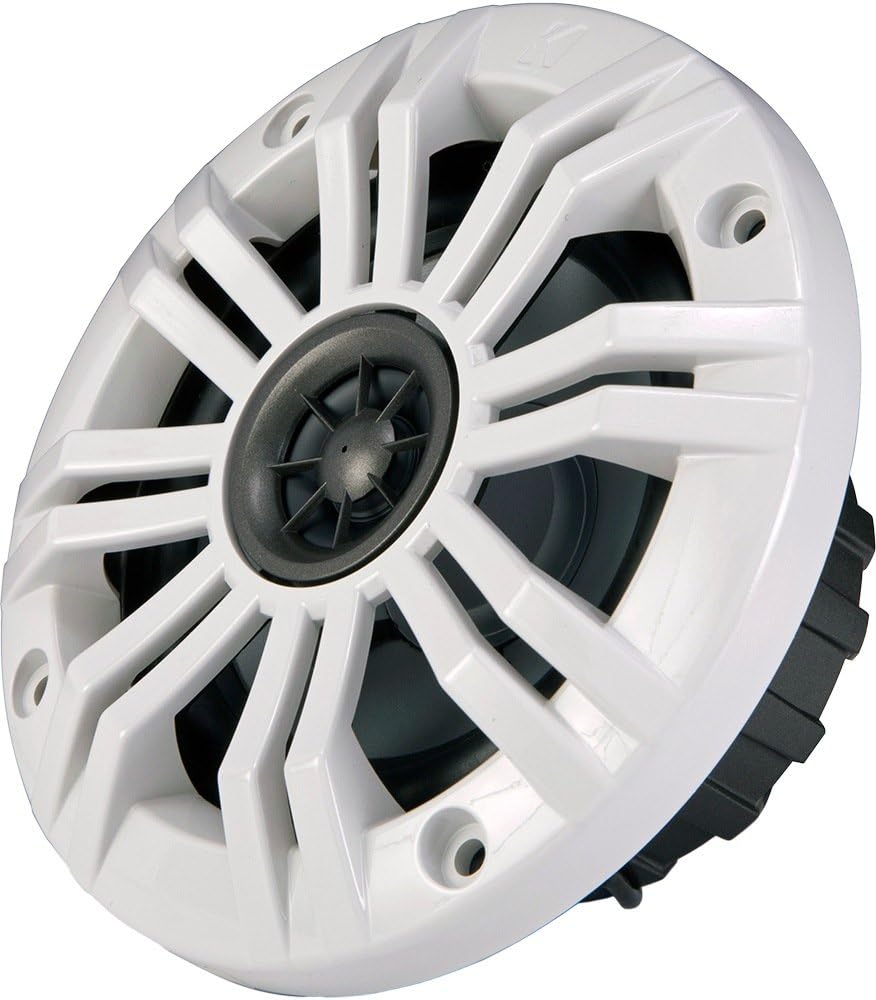 KICKER 4 Inch KM-Series Marine Speakers 41KM42CW (Pair)