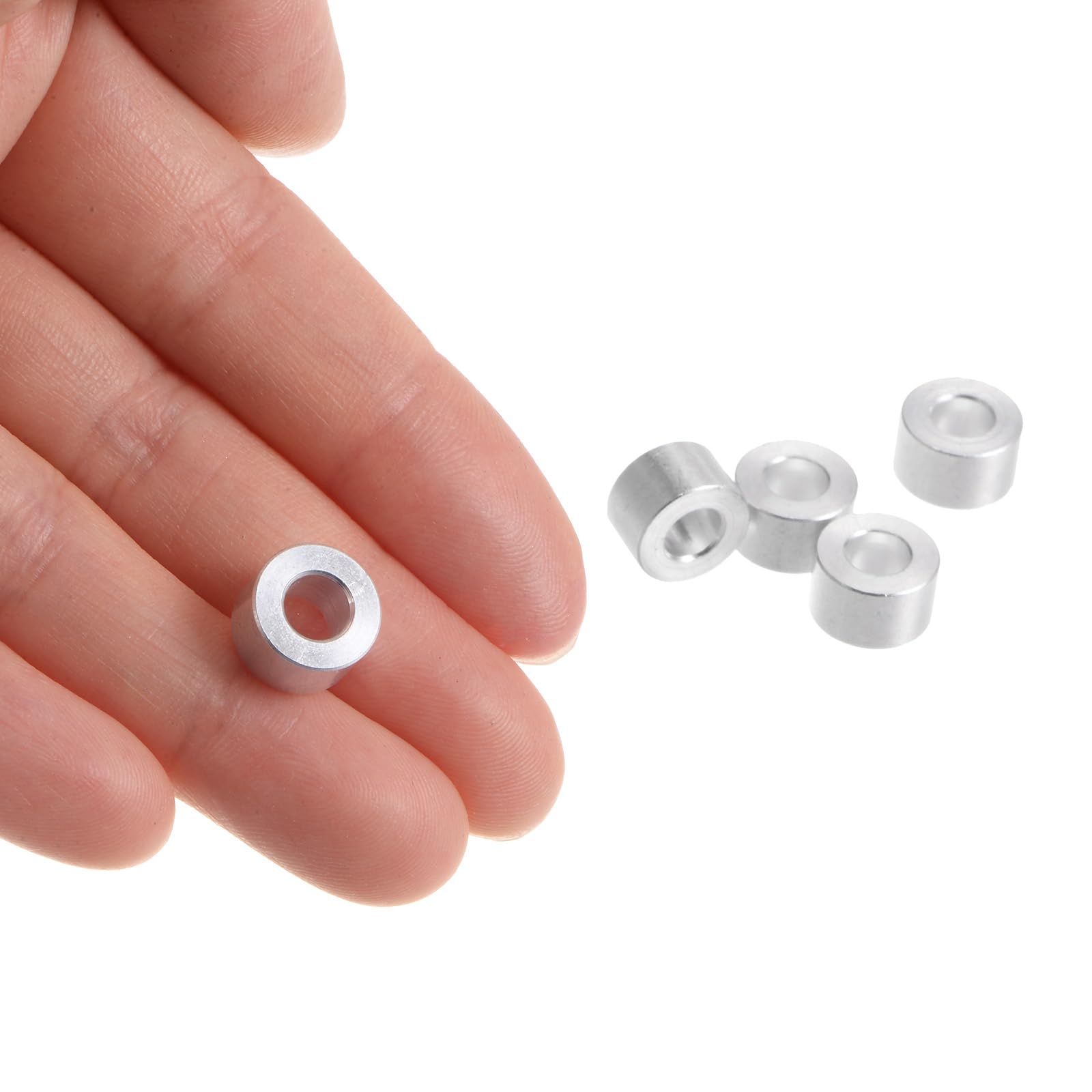 20 Stück Alu-Distanzhülsen 5x10mm - Abstandshalter Für M5 Schrauben In Elektronik & Automobil