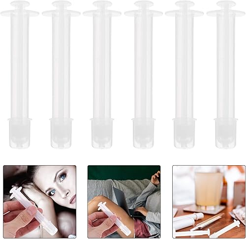 Miniatura 8 de GLEAVI Supositorios: 20pcs Lube Launchers Inyector Aplicadores de Hemorroides Crema de Hemorroides Ungüento Jeringa para Mujeres Yoni Pearls