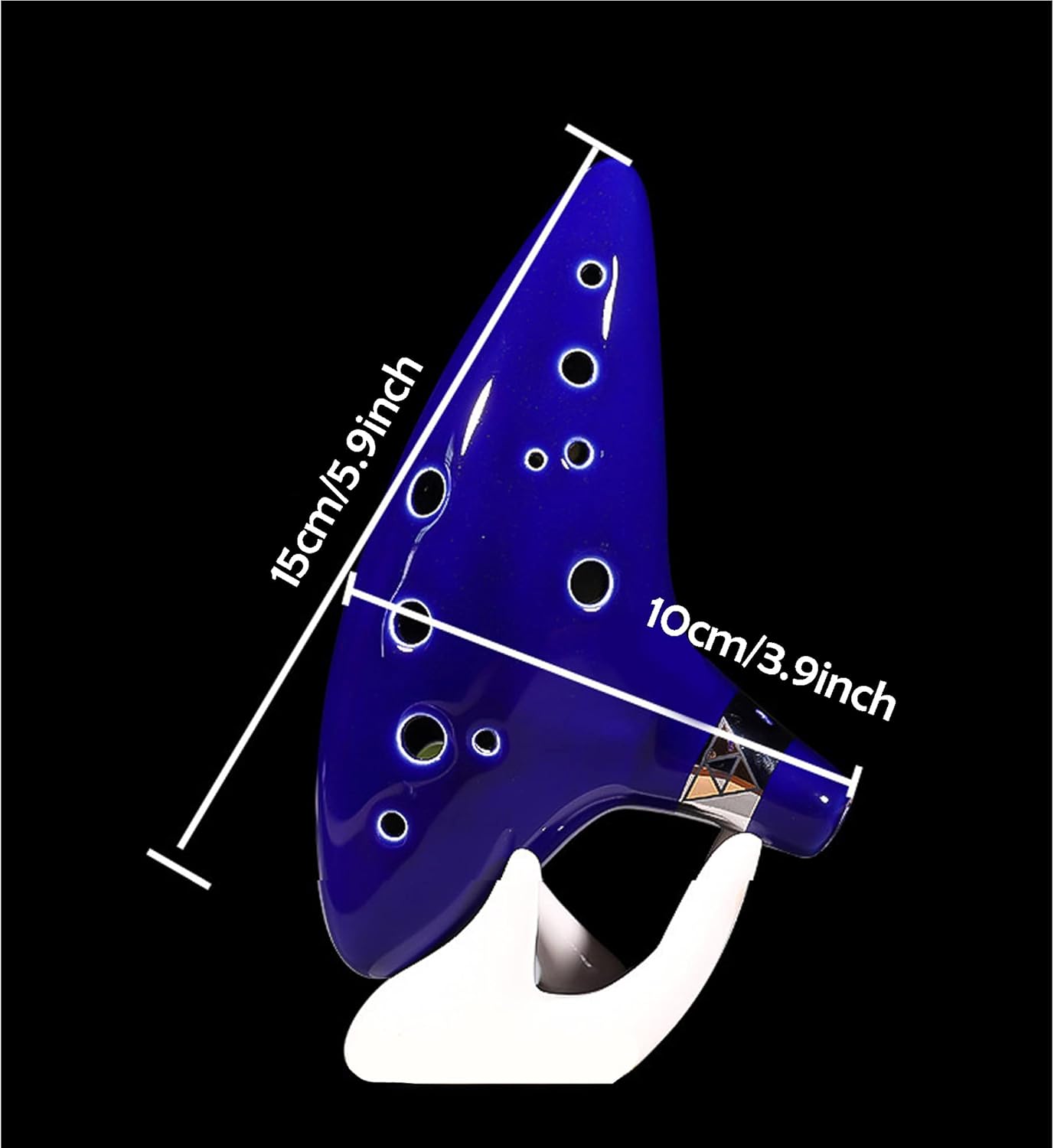 WSNDM Ocarina, 12 Hole Alto C Ceramic Instrument, Legend of Zelda