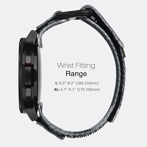 Vista 6 de Nereides Correa compatible con Samsung Galaxy Watch 3 de 1.772 pulgadas/Galaxy Watch 1.811 pulgadas/Gear S3 Frontier/Classic, correa de repuesto