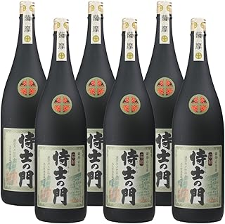 芋焼酎 侍士の門 さむらいのもん 25度 1800ml×6本 太久保酒造 いも焼酎 焼酎 セット 鹿児島 お酒 ギフト 一升瓶