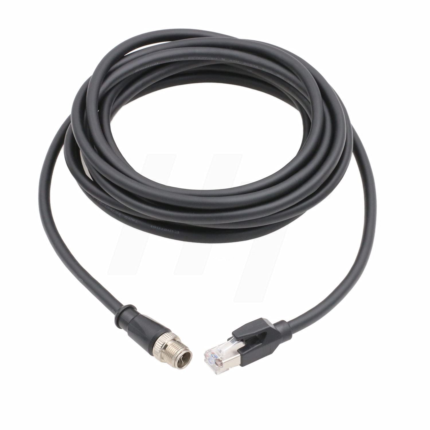 HangTon Industrial Machinery Kamera M12 8-poliges X-Code RJ45 Cat6 Ethernet-Kabel, geschirmtes, hochflexibles, wasserdichtes Netzwerkkabel (10 Meter)