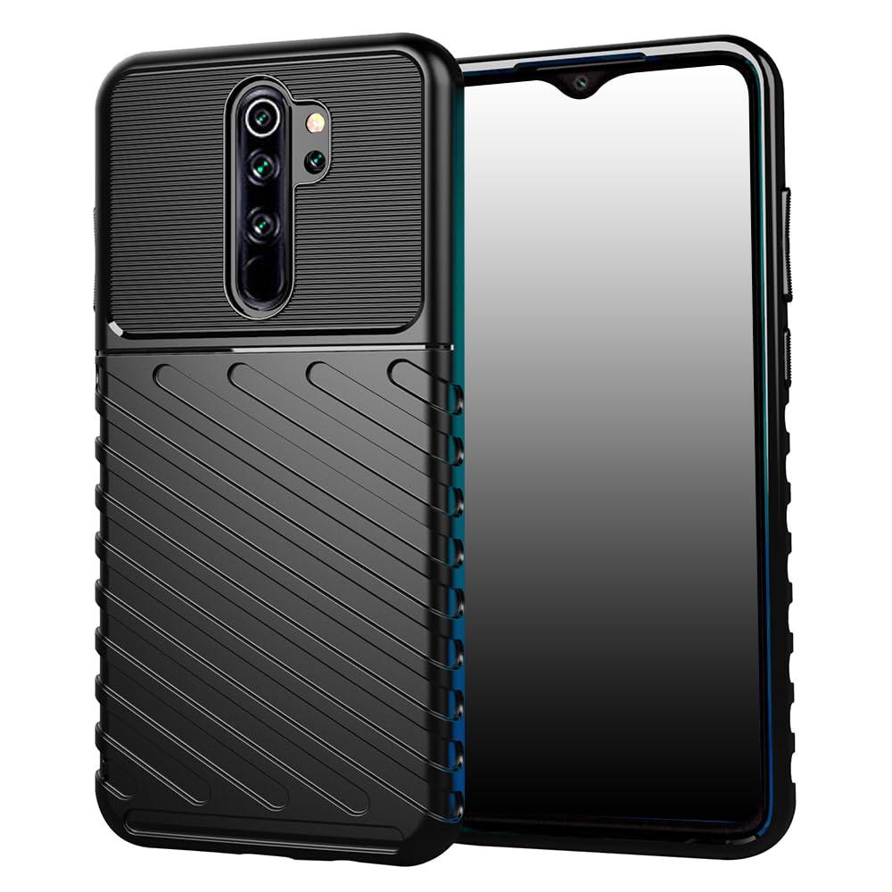 Casotec Shockproof Back Cover Case for Mi Redmi Note 8 Pro 4G | 360 Degree Protection | Protective Design | Anti-Scratch Tough Slim TPU Case for Mi Redmi Note 8 Pro 4G (Black) (B0CFJR971Y) Amazon Price History, Amazon Price Tracker